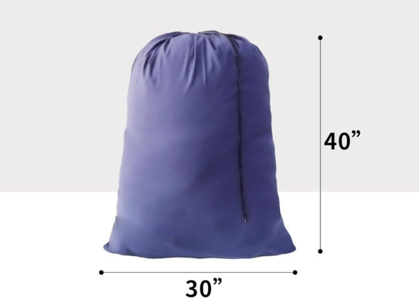 688861d160dabed853f59539d9b8df6eff201ddb7fb360c968936.jpg Extra Large Nylon Laundry Bag Travel Laundry Bags with Drawstring Closure Fit a Laundry Basket or Hamper for college dorm and apartment dwellers Machine Washable 30"x40" (Mixed Color 12 Pack)