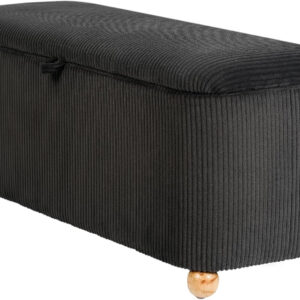 Homebeez Storage Ottoman Bench, 40" Velvet End of Bed Rectangle Upholstered Bedroom Bench, Foot Rest Stool for Living Room, Entryway, White
