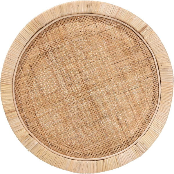 bali & pari Bella Natural Rattan End Table, 2-Tier