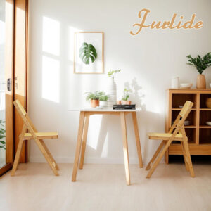 Rattan Dining Chairs Set of 2, Modern Mid Century Accent Chairs, Comfy Armchairs, Outdoor Rattan Chairs with Armrest for Bedroom Living Room Reading Room Dining Kitchen