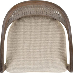 Jennifer Taylor Home Americana 26'' Cane Back Counter-Height Bar Stool, Black