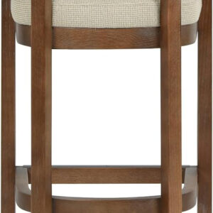 Jennifer Taylor Home Americana 26'' Cane Back Counter-Height Bar Stool, Black