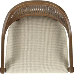 Jennifer Taylor Home Americana 26'' Cane Back Counter-Height Bar Stool, Black