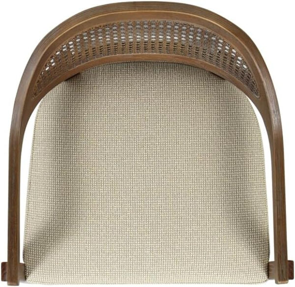 Jennifer Taylor Home Americana 26'' Cane Back Counter-Height Bar Stool, Black