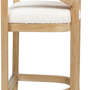 Jennifer Taylor Home Americana 26'' Cane Back Counter-Height Bar Stool, Black