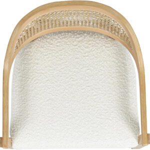 Jennifer Taylor Home Americana 26'' Cane Back Counter-Height Bar Stool, Black