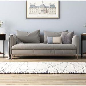 OIOG Modern End Table with Storage Drawer, Round 2-Tier Nightstand with Shelf, Gold Side Table with Metal Legs for Living Room, Bedroom, Office, Marbling Natural Stone/Gold