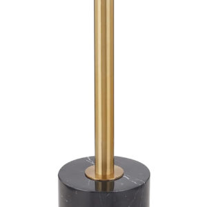 688877b7888a07e06d080a49e111406fe881f0030989442a961da.jpg LIKENOW Furniture Acrylic Side Table,Clear Small Round End Table for Living Room,Bedroom,Office | Modern Nightstand with Marble Base,Gold Post,Clear Top for Drink,Food,Snack,Assembly(White)