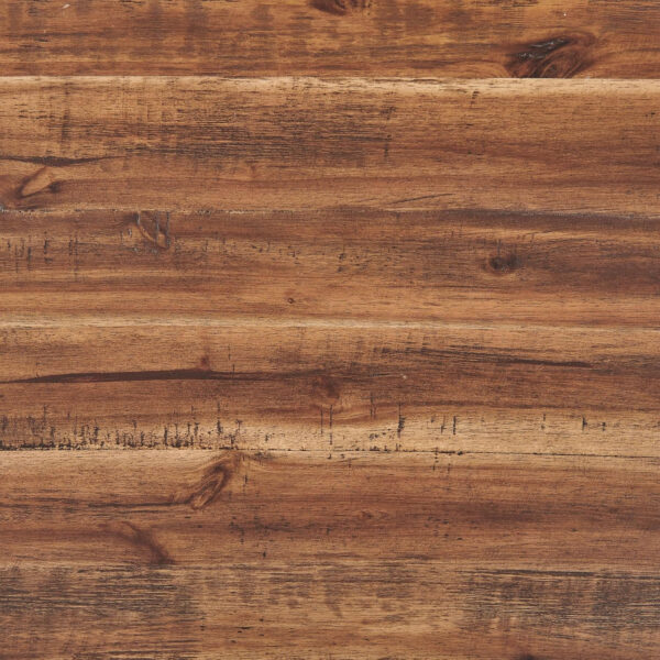 Alaterre Furniture Durango 20-Inch Tall Industrial Wood Dining Stool - Table or Extra Seat - Unique Rustic Industrial Style and Comfort - Farmhouse, Solid Wood Furniture