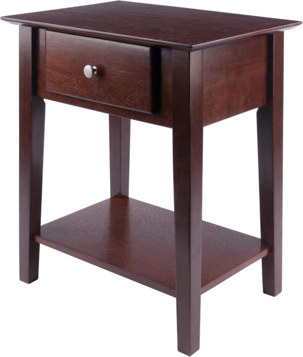 6888793424c35ace5b64c23a19b97223b7f3fa6727125fc36fc4e.jpg Winsome Shaker Accent Table, FURNITURE, Walnut