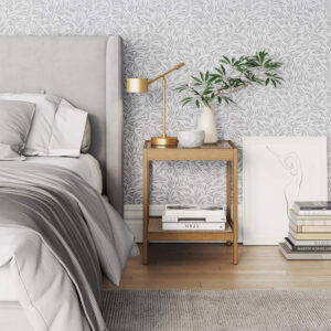 68887967663a092374d96346f07f2b62d44b4d65a3c801fb7e6f8.jpg Nathan James 33301 Hayes Solid Wood Nightstand, Bedside, End or Side Table in Light Brown Wood Finish & Glass Top with Open Storage Shelf, 18 in x 18 in x 22 in