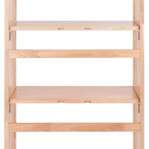 Winsome Mission Beech Wood 4-Tier Shelf, Natural