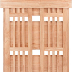 Winsome Mission Beech Wood 4-Tier Shelf, Natural