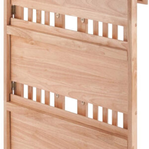 Winsome Mission Beech Wood 4-Tier Shelf, Natural