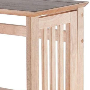 Winsome Mission Beech Wood 4-Tier Shelf, Natural