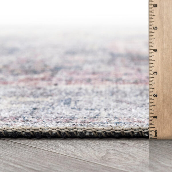 Rugshop Vintage Transitional Boho Machine Washable Area Rug Ideal for Living Room, Bedroom,Kitchen,Entryway,Dining Room,Office 7'7" x 9'6" Rust