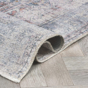 Rugshop Vintage Transitional Boho Machine Washable Area Rug Ideal for Living Room, Bedroom,Kitchen,Entryway,Dining Room,Office 7'7" x 9'6" Rust