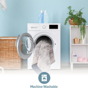 Rugshop Vintage Transitional Boho Machine Washable Area Rug Ideal for Living Room, Bedroom,Kitchen,Entryway,Dining Room,Office 7'7" x 9'6" Rust