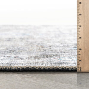 Rugshop Vintage Transitional Boho Machine Washable Area Rug Ideal for Living Room, Bedroom,Kitchen,Entryway,Dining Room,Office 7'7" x 9'6" Rust