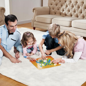 68889671dd42fd72b840aaf1a0257e1a59d203af2a32b2f248d98.jpg 8x10 Feet Shag Area Rugs, Large Shag Fluffy Bedroom Carpet, Soft Rugs for Nursery, Furry Rugs for Girls Boys Kids Room, Extra Large Fuzzy Rug, Shag Carpet, Black