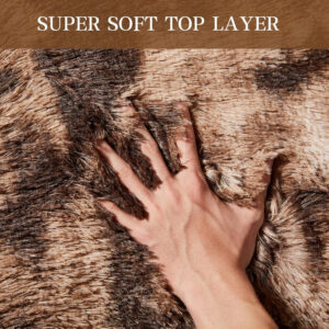 68889692863c7eb1a80bcd7c761d1759dd30429e49f436d70ad93.jpg 8x10 Feet Shag Area Rugs, Large Shag Fluffy Bedroom Carpet, Soft Rugs for Nursery, Furry Rugs for Girls Boys Kids Room, Extra Large Fuzzy Rug, Shag Carpet, Black