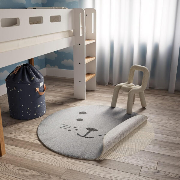 Veken 8x10 Ft Rug Pad Gripper for Hardwood Floors, Non Slip Rug Pads for Area Rugs, Thick Rug Grippers for Tile Floors, Under Carpet Anti Skid Mat, Keep Your Rugs Safe and in Place