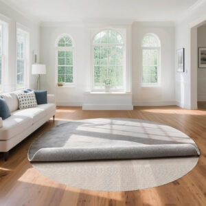 Veken 8x10 Ft Rug Pad Gripper for Hardwood Floors, Non Slip Rug Pads for Area Rugs, Thick Rug Grippers for Tile Floors, Under Carpet Anti Skid Mat, Keep Your Rugs Safe and in Place