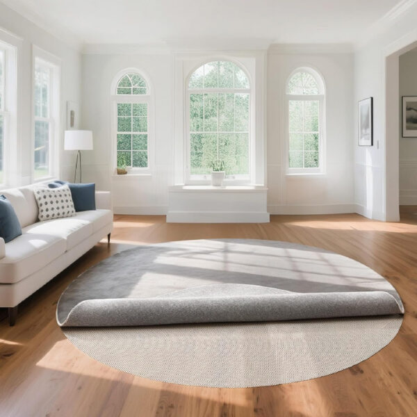 Veken 8x10 Ft Rug Pad Gripper for Hardwood Floors, Non Slip Rug Pads for Area Rugs, Thick Rug Grippers for Tile Floors, Under Carpet Anti Skid Mat, Keep Your Rugs Safe and in Place