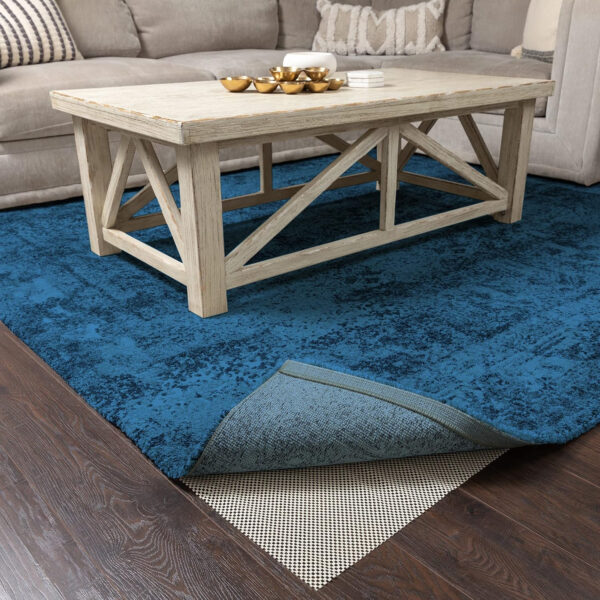 Veken 8x10 Ft Rug Pad Gripper for Hardwood Floors, Non Slip Rug Pads for Area Rugs, Thick Rug Grippers for Tile Floors, Under Carpet Anti Skid Mat, Keep Your Rugs Safe and in Place