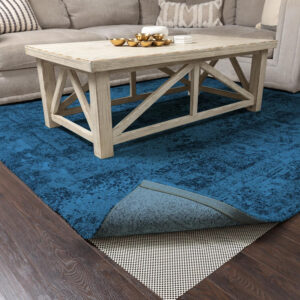 Veken 8x10 Ft Rug Pad Gripper for Hardwood Floors, Non Slip Rug Pads for Area Rugs, Thick Rug Grippers for Tile Floors, Under Carpet Anti Skid Mat, Keep Your Rugs Safe and in Place