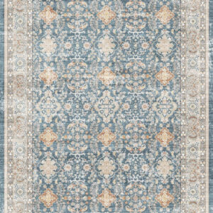 688899d31f0f28e67da2b8b40126c4a05ca34e04dfa30fdcc46f6.jpg Nursery Rug 10x14 for Kids & Girls - Washable Vintage Large Floral Area Rugs - Ultra Thin Stain Resistant Non Slip Carpets for Kids Playroom, Living Room, Bedroom, Dining Room, Office - Floral Multi