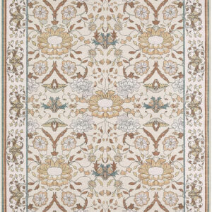 688899e3cd6a81bf3edc021956e463a4c63a27d31709a722d1630.jpg Nursery Rug 10x14 for Kids & Girls - Washable Vintage Large Floral Area Rugs - Ultra Thin Stain Resistant Non Slip Carpets for Kids Playroom, Living Room, Bedroom, Dining Room, Office - Floral Multi