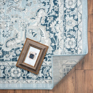 68889cf480d2c69ccd109bf3cdb6acb80311aec67a0f4c26e2313.jpg LUXE WEAVERS Olimpia Collection 5940 Blue 8x10 Oriental Floral Area Rug