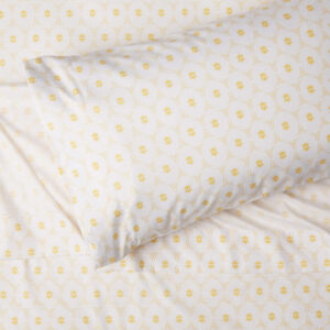 Amazon Basics Soft Microfiber 4-Piece Bed Sheet Set with Elastic Side Pockets, Full, Black Grid, Geometric