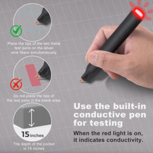 6888a834a2c42ba2bbc9a369426b21c4f311901a2f2bd51ea9221.jpg Grounding Sheets King, 90% Organic Cotton+ 10% Pure Silver Fiber,Grounded Bed Sheet Kit, Deep Pocket Grounded Bed Sheet, Relieves Pain - Used for Healthy Sleep Therapy (Gray, King)