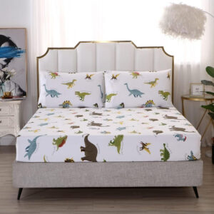 MAG 3 Pcs Cars Sheets Transportation Vehicle Twin Sheets Boys Sheet Set,for Kids,Teens and Car Lovers,Twin Boy Sheet Set Cars,1 Fitted Sheet and 2 Pillowcase.