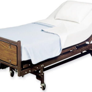 White Classic Twin Flat Sheets 3 Pack, White Cotton Flat Bed Sheet 66x104 Inches, 200 Thread Count Hospital Bed Sheets