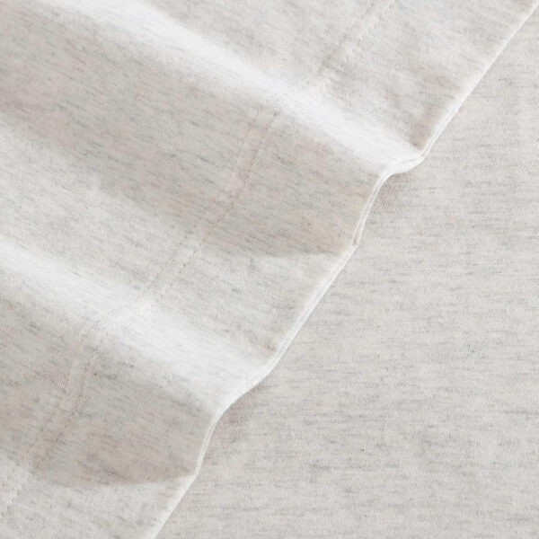 6888ab332e648a23e500f387a2e82ce0deb7712c64c95c1435481.jpg Calvin Klein - Queen Bed Sheets, Cotton Melange Jersey Bedding Set with Matching Pillowcases, Deep Pockets, Oeko-Tex Certified (Modern Cotton Gunmetal Grey)