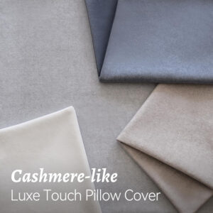 a moment Pack of 4 Couch Pillow Covers,Outdoor Waterproof Cushion Covers for Patio Furniture Garden Pet-Friendly Stain-Resistant Throw Pillow Cases 18x18 inch Blue