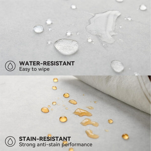 a moment Pack of 4 Couch Pillow Covers,Outdoor Waterproof Cushion Covers for Patio Furniture Garden Pet-Friendly Stain-Resistant Throw Pillow Cases 18x18 inch Blue