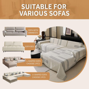 Boho Non Slip Covers Sofa Covers for 3 Cushion Chenille Dog Pet Couch Protector Washable Anti-Slip Sectional Couch Cover Tassels L Shaped Sofa Cover