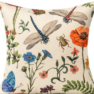6888b0c34c25aa791095c9f0399a9d5b51c16e51f90343d45b256.jpg All Smiles Outdoor Patio Throw Pillow Covers 18x18 Set of 4 Spring Summer Garden Flowers Farmhouse Décor Outside Furniture Bench Chair Decorative Cushion Cases for Swing Deep Seat Bed Couch Sofa