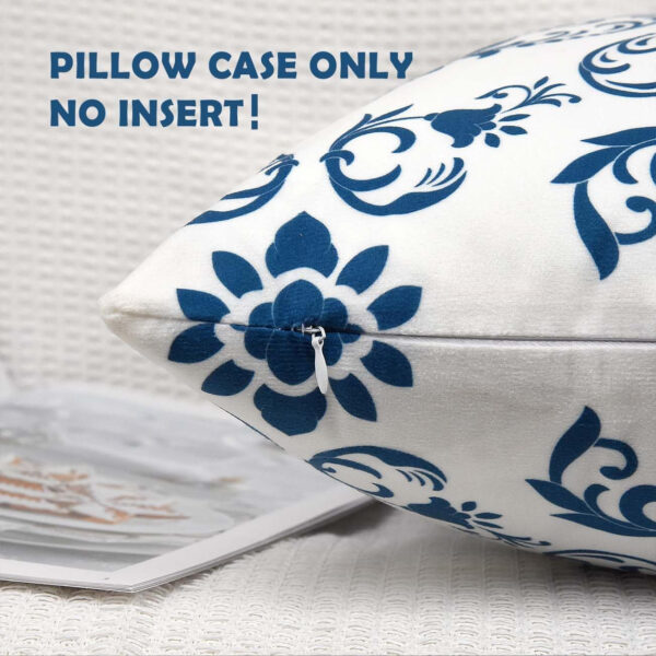 Coliuso Decorative Throw Pillow Covers 18x18 Set of 4, Grey and White Modern Simple Square Pillow Case Cushion Cover for Sofa Couch Farmhouse Outdoor Living Room (Gray and White, 18" x18")