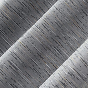 Sun Zero Denver Distressed Stripe Thermal Extreme 100% Total Blackout Grommet Curtain Panel, Pecan, 40" W x 84" L (1 Panel)