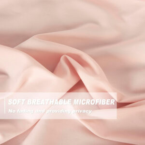 Camel Blackout Curtains with Handmade Ruffles, Butterfly Flower Embellishments for Thermal Insulated Room Darkening Drapes, 54"x84", Set of 2 Panels for Bedroom, Living Room (LQ-37)