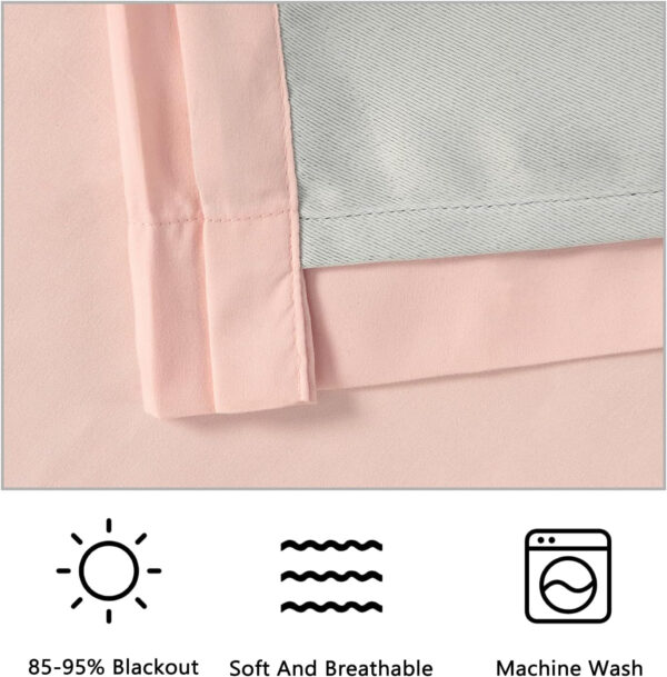 Camel Blackout Curtains with Handmade Ruffles, Butterfly Flower Embellishments for Thermal Insulated Room Darkening Drapes, 54"x84", Set of 2 Panels for Bedroom, Living Room (LQ-37)