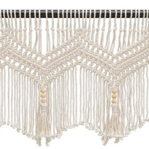 6888d3d125245092547cdd527fe4e033874fe0272833d4647d0cd.jpg Boho Valance Macrame Curtains for Windows Macrame Valance for Bedroom Livingroom Boho Decor Wall Hanging, 1 Panel 52" W x 21" L
