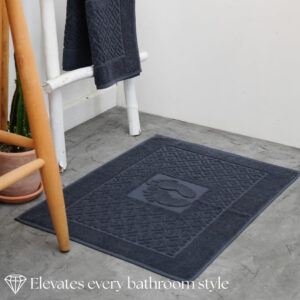 6888d956a3a94c5e717df38eef0220679ed46b5497ab80ca104cc.jpg Cotton Bath Mat Towel Set of 2 – Ultra-Soft 100% Turkish Cotton Bathroom Floor Towels, Hotel-Style Bath Mats, Washable & Absorbent, 20"x27.5"