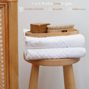 6888d96a1334dd14c00a5cd8921853264d8038f2aa2b2cc0fad9b.jpg Cotton Bath Mat Towel Set of 2 – Ultra-Soft 100% Turkish Cotton Bathroom Floor Towels, Hotel-Style Bath Mats, Washable & Absorbent, 20"x27.5"
