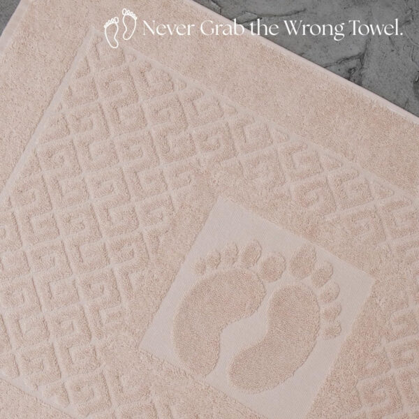 6888d9784fa7f6e458dd929cabc226cfd60ce6a6e53094c499480.jpg Cotton Bath Mat Towel Set of 2 – Ultra-Soft 100% Turkish Cotton Bathroom Floor Towels, Hotel-Style Bath Mats, Washable & Absorbent, 20"x27.5"